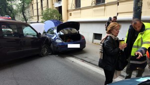 Auto Magdy Vášáryovej je po nehode zdemolované