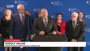 Tlačová beseda ministra Huliaka k podpore športu seniorov