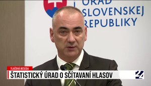 Tlačová beseda Štatistického úradu k sčítavaniu hlasov