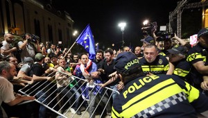 V Gruzínsku opäť protestovali proti zákonu o zahraničnom vplyve