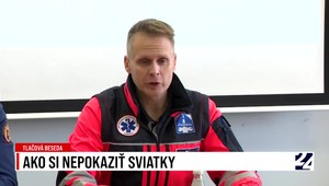 Tlačová beseda hasičov a zdravotníkov o tom, ako si nepokaziť sviatky