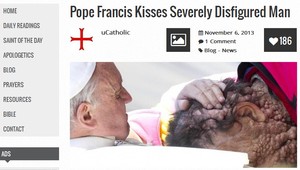 Pápež František objal chorého muža, nevadili mu nádory