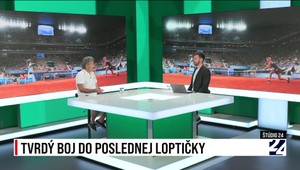 Štúdio 24: Tvrdý boj do poslednej loptičky