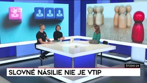 Štúdio 24: Slovné násilie nie je vtip