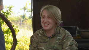 Ukrajinu nebránia iba muži. Matka 3 detí bojuje každý deň v prvých líniách