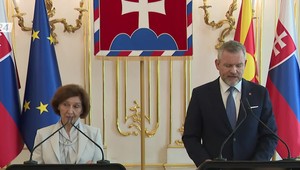 Tlačová beseda po rokovaní prezidentov Slovenska a Severného Macedónska