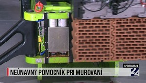 Spektrum 24 o neúnavnom pomocníkovi pri murovaní