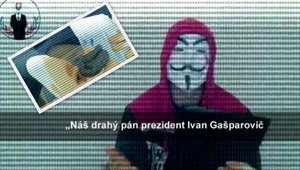 Smradľavá zásielka od Anonymous. Adresát prezident Gašparovič