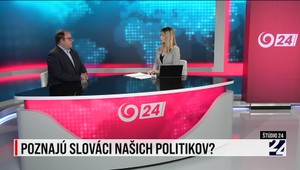 Štúdio 24: Poznajú Slováci našich politikov?