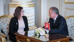 Kiska prijal budúcu ministerku školstva Martinu Lubyovú