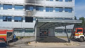 Požiar nemocnice v Košiciach: Škody boli vyčíslené na viac ako 300-tisíc eur