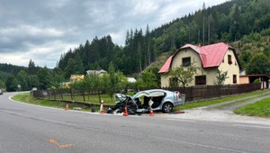 Vážna nehoda na Kysuciach: Na mieste zasahoval aj vrtuľník