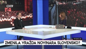 Štúdio 24: Zmenila vražda novinára Slovensko?
