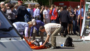 Štyri výbuchy na Ukrajine: 27 zranených, aj 9 školákov!