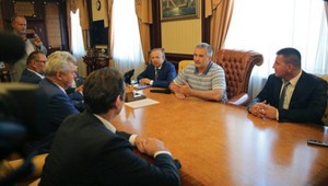 Poslanec Marček predstavil deklaráciu, ktorú podpísal na Kryme