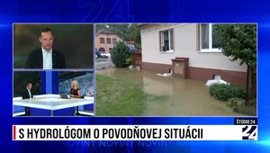 Štúdio 24 o povodňovej situácii