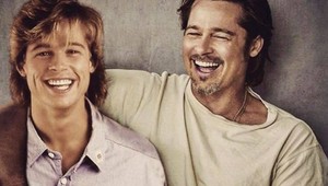 Geniálne obrázky, na ktorých slávni herci objímajú svoje mladšie ja