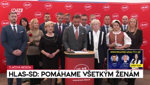 Tlačová beseda Hlas-SD: Pomáhame všetkým ženám