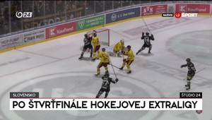 Štúdio 24: Po štvrťfinále hokejovej extraligy
