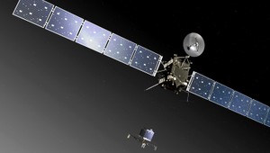 Sonda zaparkovala pri kométe