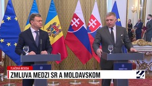 Tlačová beseda Roberta Fica a Dorina Rečeana o zmluve medzi SR a Moldavskom