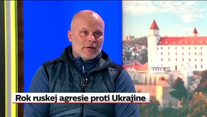 Rok ruskej agresie proti Ukrajine: Pozrite si rozhovor s reportérom, ktorý žije vo vojne