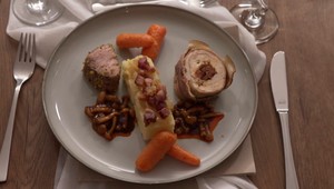 Hlavné jedlo: B plus K