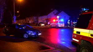 FOTO: Pri dopravnej nehode v Poprade sa zranila tehotná žena, vodič nedal prednosť v jazde