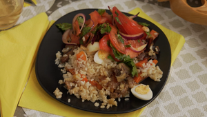 Hlavné jedlo: Plov