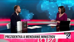 Štúdio 24 o prezidentke a menovaní ministrov