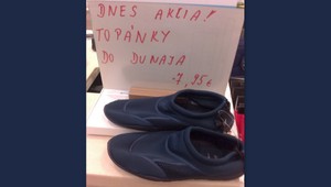 tvojenoviny: Marketingový ťah?! Topánky do Dunaja...