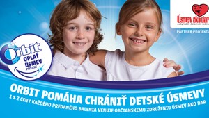 Orbit už po druhýkrát opláca úsmevy, zapojte sa aj Vy!