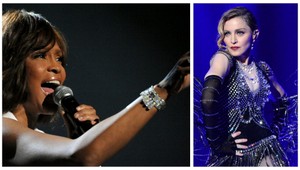 Whitney Houston bola príšerne priemerná, napísala Madonna