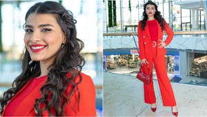 Nákupné maniačky: téma 50 odtieňov červenej - Sára