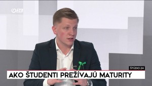 Štúdio 24: Ako študenti prežívajú maturity?