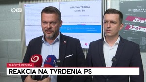 Tlačová beseda ministra Migaľa: Reakcia na tvrdenia PS