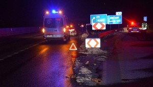 Muža na diaľnici D1 zrazili dve autá, zrážku neprežil