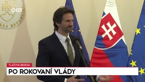 Tlačová beseda ministra obrany po rokovaní vlády