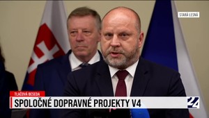 Tlačová beseda ministrov dopravy V4 o spoločných projektoch