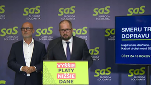 SaS: Smeru treba zobrať rezort dopravy. „Aj pyramídy sa stavali kratšie ako Višňové“