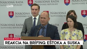 Tlačová beseda PS v reakcii na brífing ministrov vnútra a spravodlivosti
