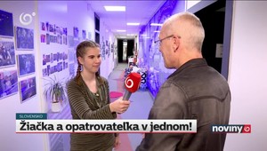 Žiačka a opatrovateľka v jednom