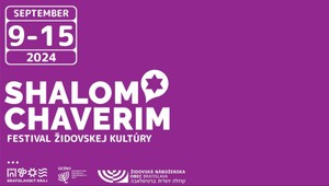 Jesennú kultúrnu sezónu v Bratislavskom kraji obohatí Festival židovskej kultúry Shalom Chaverim