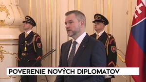 Príhovor prezidenta Pellegriniho: Poverenie nových diplomatov