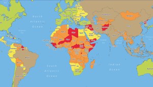 Mapa najnebezpečnejších krajín sveta vám možno zmení cestovateľské plány na rok 2018