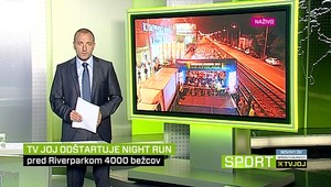 Bratislavský Night Run. Prvý raz naživo, pozrite sa