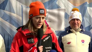 Tlačová beseda Petry Vlhovej o olympiáde