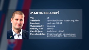 Kandidát na župana v TTSK: Martin Beluský