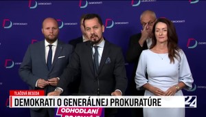 Tlačová konferencia strany Demokrati o Generálnej prokuratúre