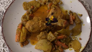 Hlavné jedlo: Chicken tangdi